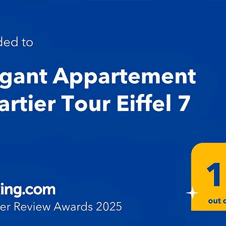 Elegant Quartier Tour Eiffel 7 Free Netflix *