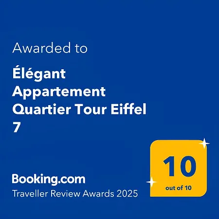 Elegant Quartier Tour Eiffel 7 Free Netflix Apartamento París