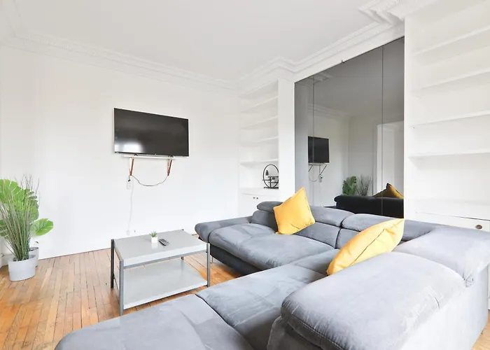 Elegant Quartier Tour Eiffel 7 Free Netflix דירה