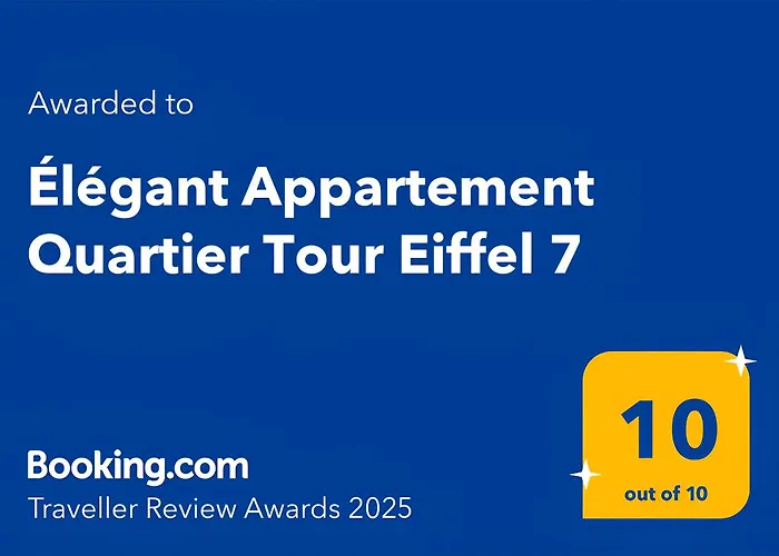 Elegant Quartier Tour Eiffel 7 Free Netflix *